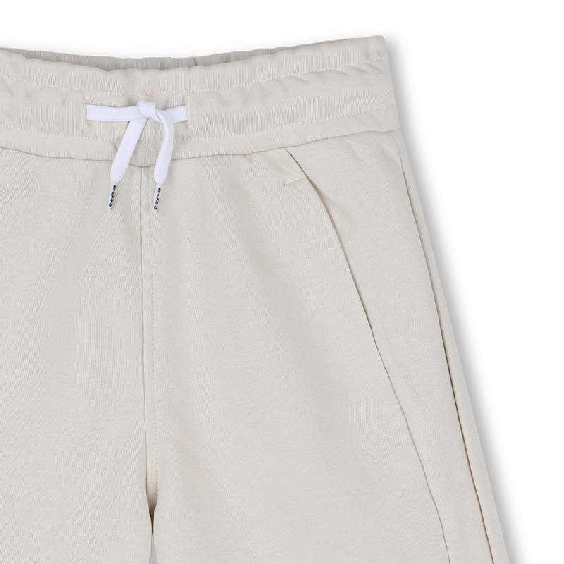 Bermuda in felpa tinta unita BOSS 
                        RAGAZZO