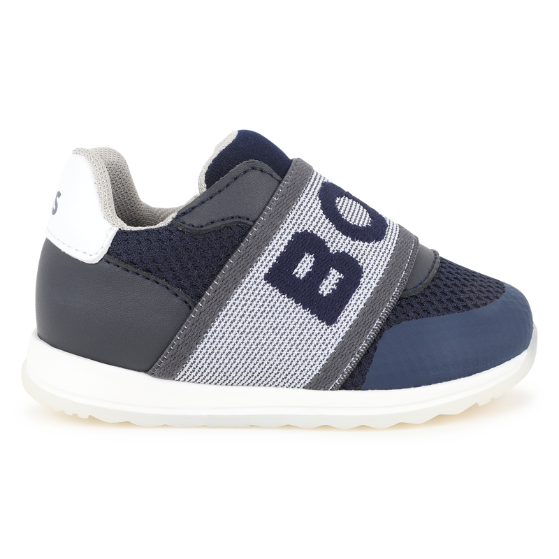 Sneakers con elastico logato BOSS 
                        RAGAZZO