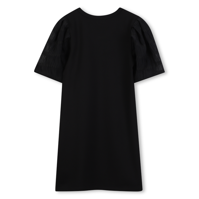 Vestito cerimonia bimateriale DKNY 
                        BAMBINA