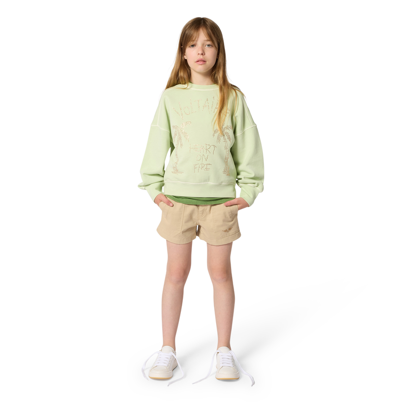 FELPA GIROCOLLO ZADIG & VOLTAIRE 
                        BAMBINA