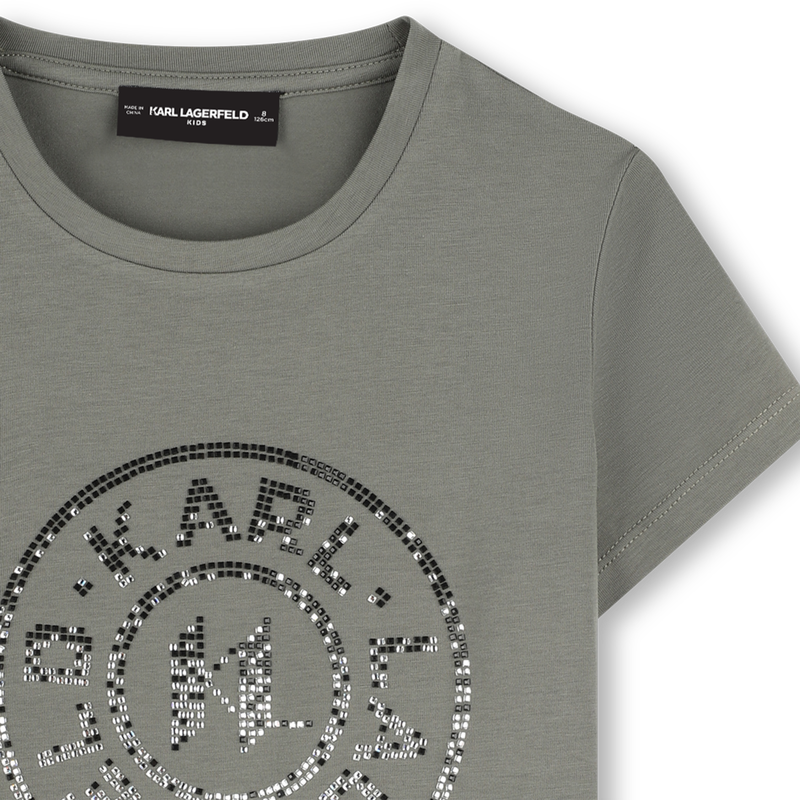 TEE SHIRT KARL LAGERFELD KIDS 
                        BAMBINA