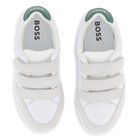 Sneakers con strisce a strappo BOSS 
                    RAGAZZO