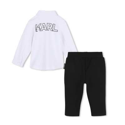 Completo camicia e pantaloni KARL LAGERFELD KIDS RAGAZZO