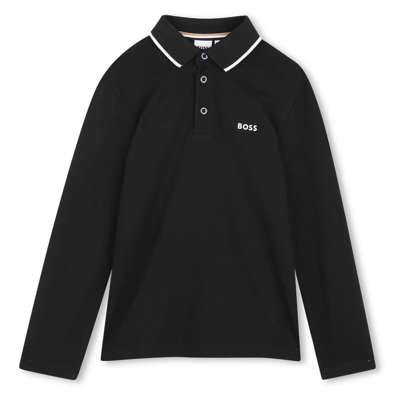 Polo a maniche lunghe BOSS 
                        RAGAZZO