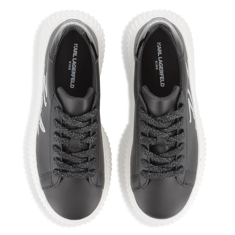 Sneakers basse stringate KARL LAGERFELD KIDS 
                        BAMBINA