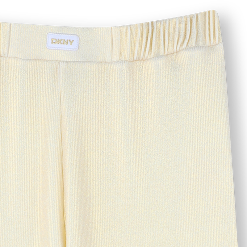 Pantaloni metallizzati DKNY 
                        BAMBINA