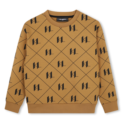 Felpa KARL LAGERFELD KIDS RAGAZZO