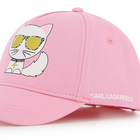 Berretto illustrazione choupette KARL LAGERFELD KIDS 
                    BAMBINA