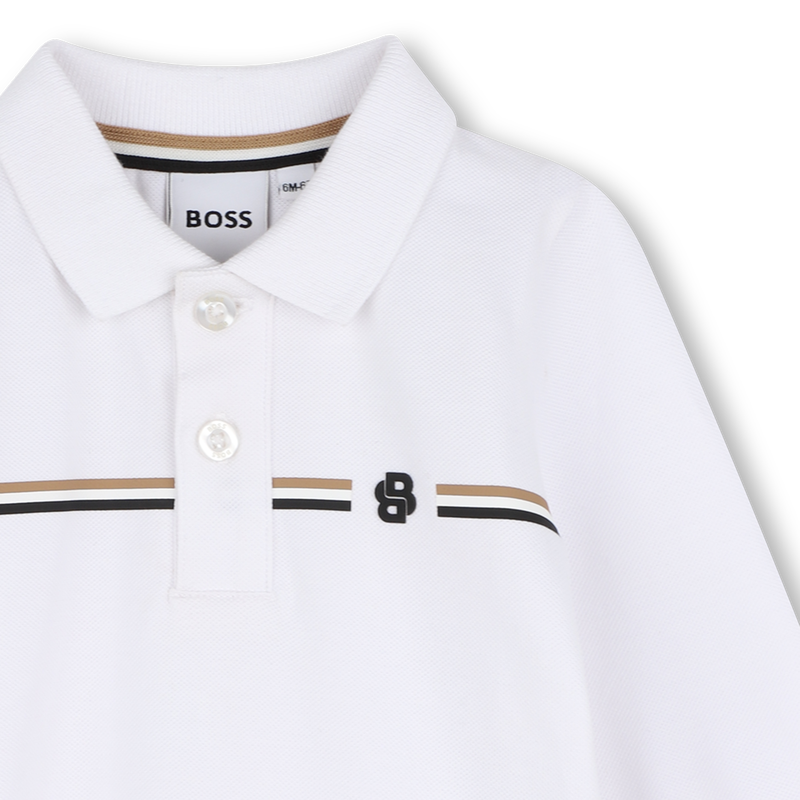 Polo a maniche lunghe BOSS 
                        RAGAZZO