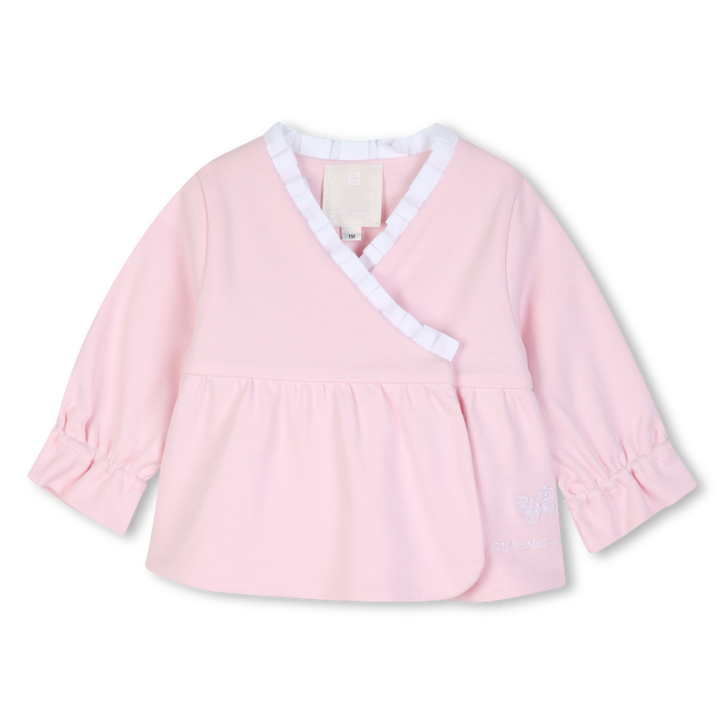 Set pantalone, cardigan e t-shirt GIVENCHY 
                        BAMBINA