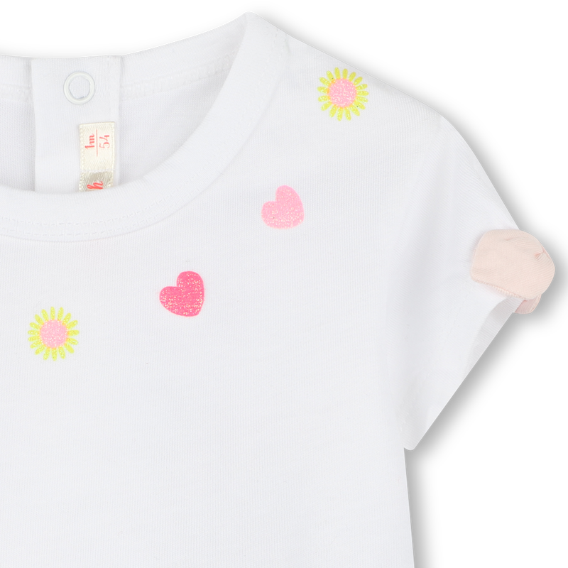 T-shirt cotone maniche corte BILLIEBLUSH 
                        BAMBINA