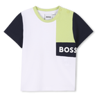 T-shirt a maniche corte BOSS 
                    RAGAZZO