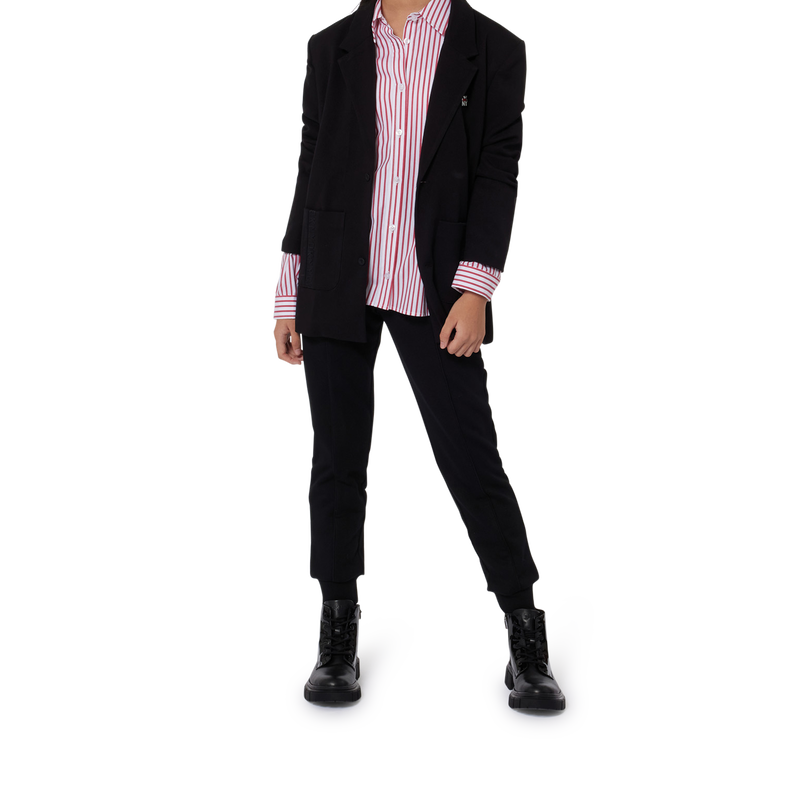 Berretto con risvolto a maglia DKNY 
                        BAMBINA