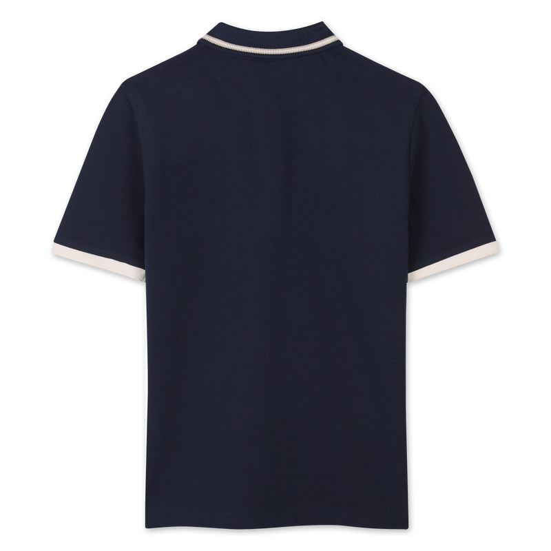 Polo con etichetta sul petto BOSS 
                        RAGAZZO