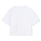 T-shirt a maniche corte dalla linea morbida DKNY 
                    BAMBINA