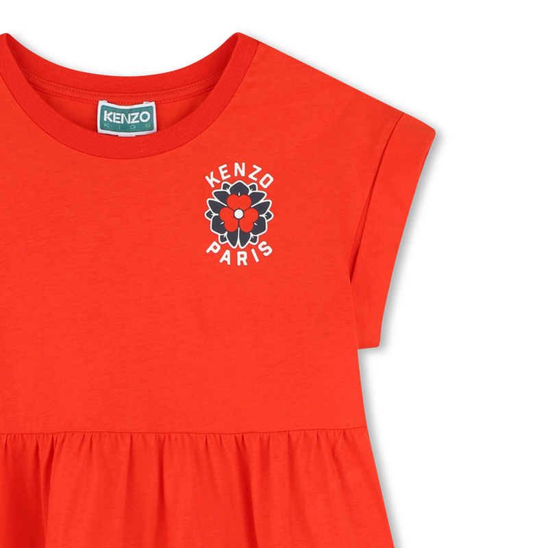Vestito con taglio in vita KENZO KIDS 
                        BAMBINA