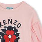 T-shirt combinata con stampa KENZO KIDS 
                    BAMBINA