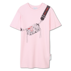 Vestito maniche corte cotone MARC JACOBS 
                    BAMBINA