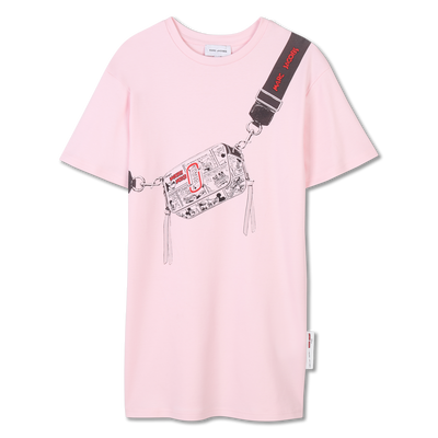 Vestito maniche corte cotone MARC JACOBS BAMBINA