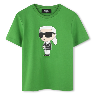 T-shirt a maniche corte KARL LAGERFELD KIDS RAGAZZO