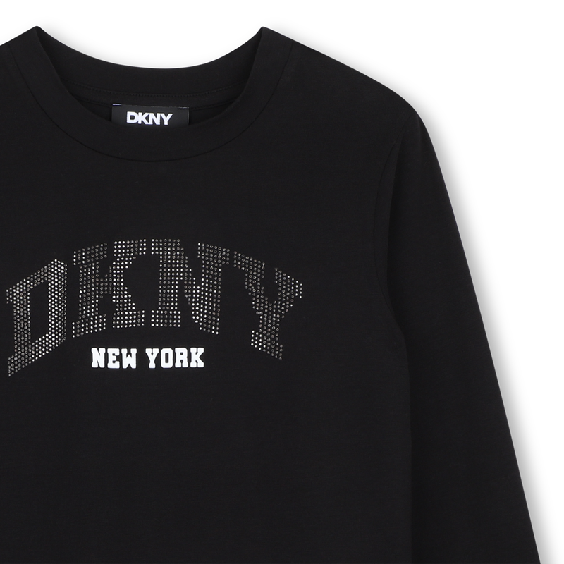 Maglietta a maniche lunghe DKNY 
                        BAMBINA