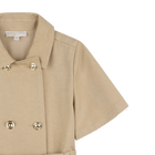 Abito in twill a maniche corte MICHAEL KORS 
                    BAMBINA
