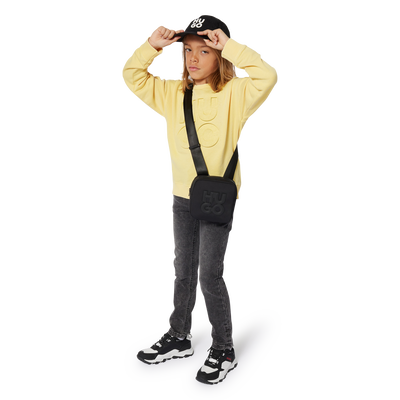 Borsello con zip HUGO RAGAZZO