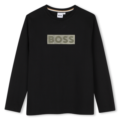 Maglietta a maniche lunghe BOSS RAGAZZO