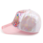 Cappellino con visiera trasparente BILLIEBLUSH 
                    BAMBINA