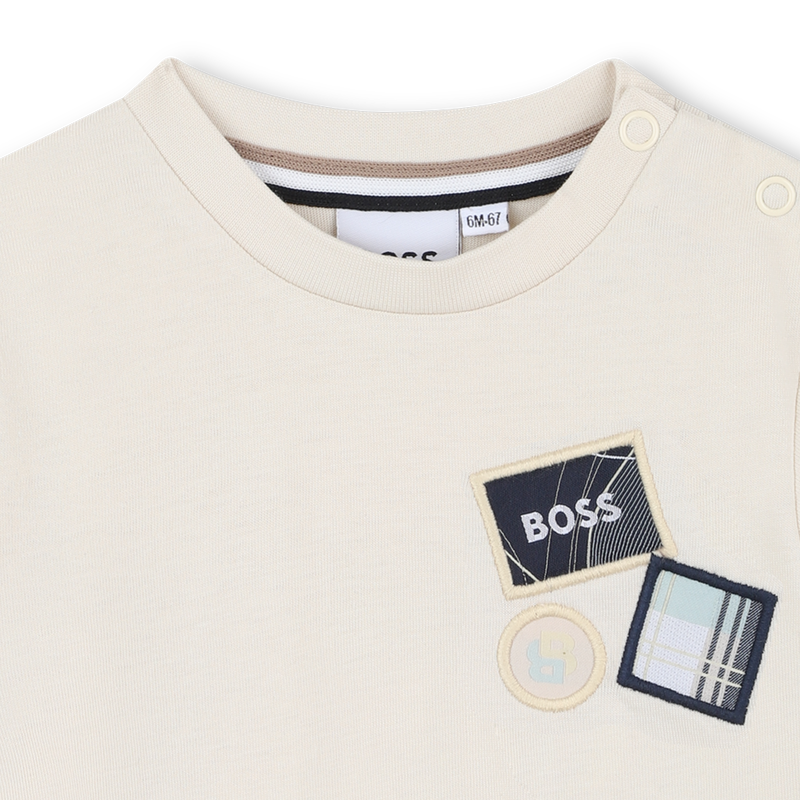T-shirt a maniche lunghe BOSS 
                        RAGAZZO