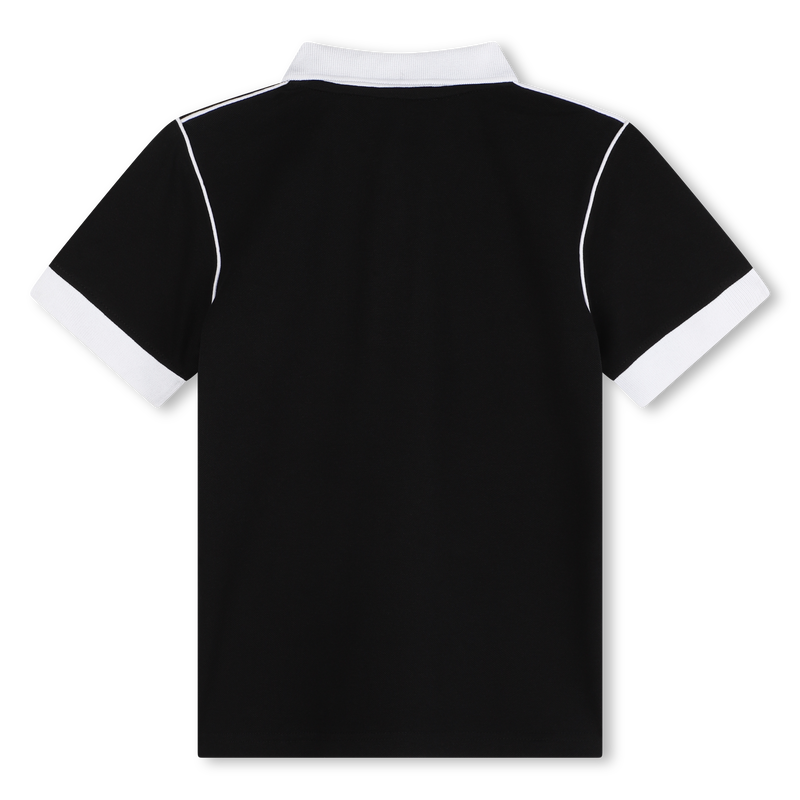 Two-Tone Buttoned Polo Shirt DKNY 
                        RAGAZZO