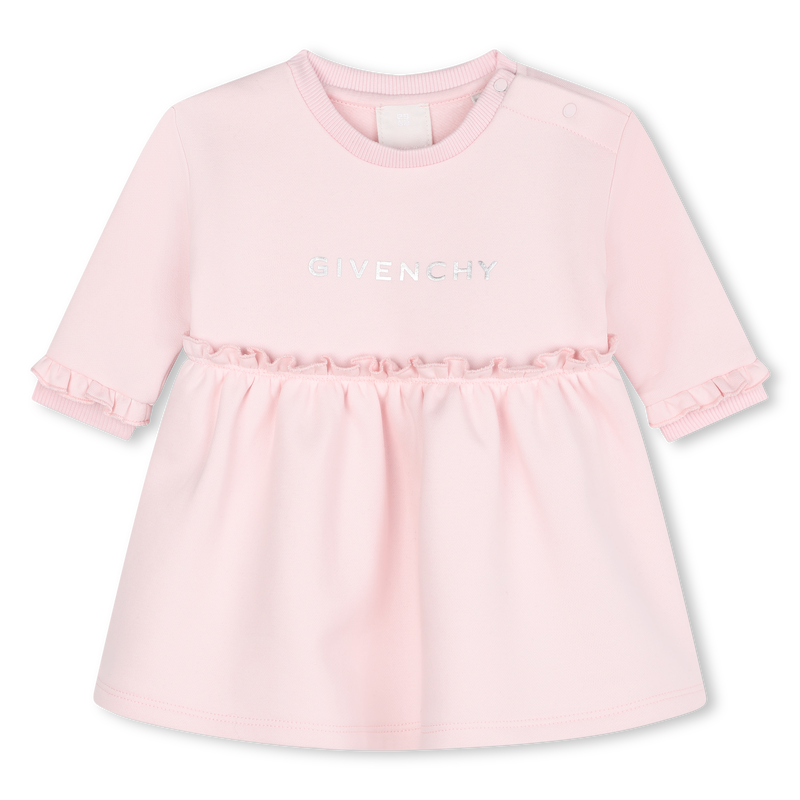 Ruffled Fleece Dress GIVENCHY 
                        BAMBINA