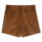 Pantaloncini in pelle scamosciata immitation ZADIG & VOLTAIRE 
                    BAMBINA