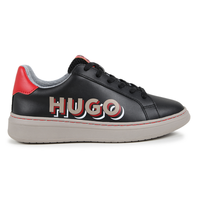Sneakers stringate in pelle HUGO RAGAZZO