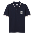 Polo con etichetta sul petto BOSS 
                    RAGAZZO