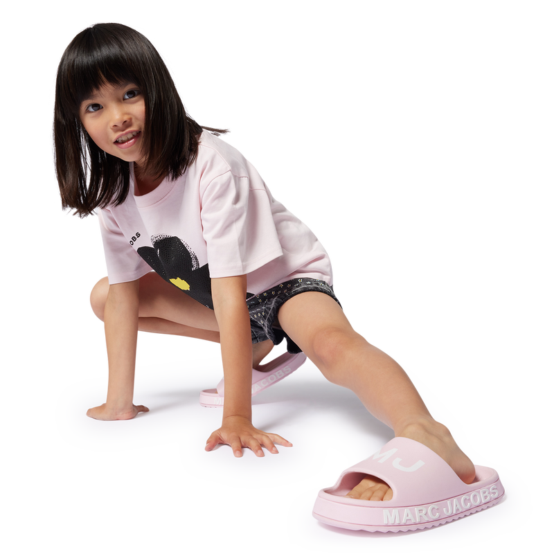 T-shirt maniche corte cotone MARC JACOBS 
                        BAMBINA