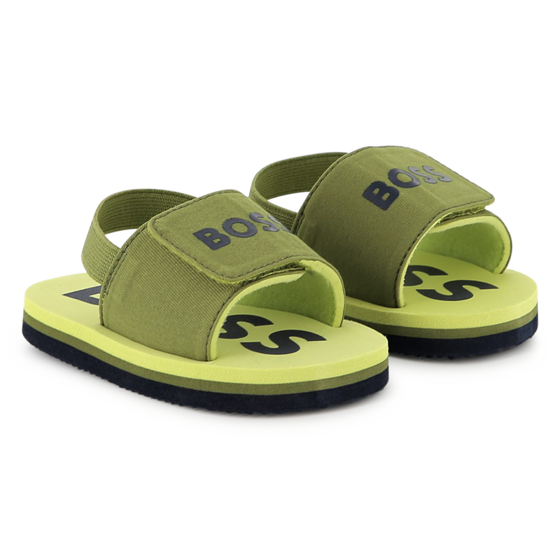 Ciabatte con scratch BOSS 
                        RAGAZZO