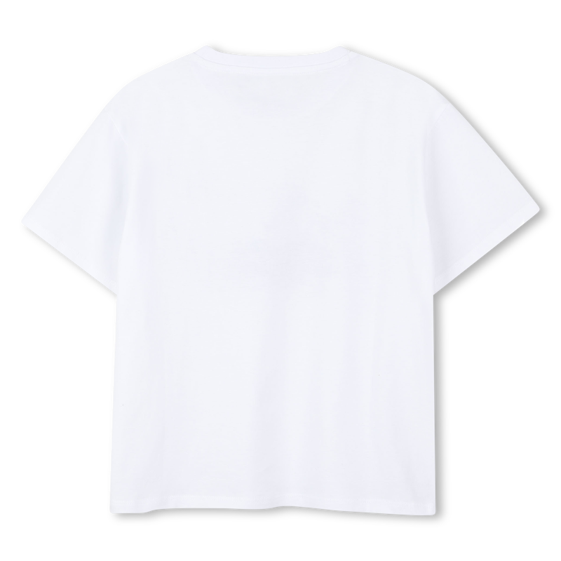 T-shirt a maniche corte in cotone KENZO KIDS 
                        RAGAZZO