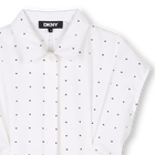 Vestito maniche corte cotone DKNY 
                    BAMBINA