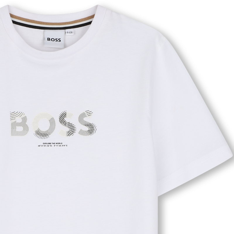 T-shirt a maniche corte BOSS 
                        RAGAZZO