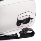 Borsa regolabile con badge KARL LAGERFELD KIDS 
                    BAMBINA