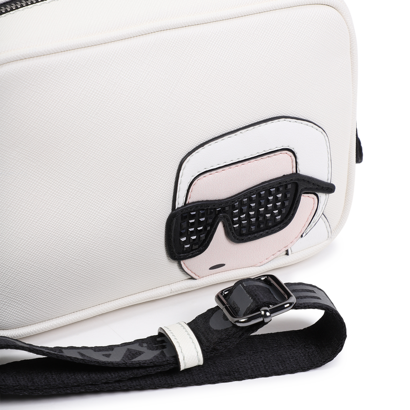 Borsa regolabile con badge KARL LAGERFELD KIDS 
                        BAMBINA