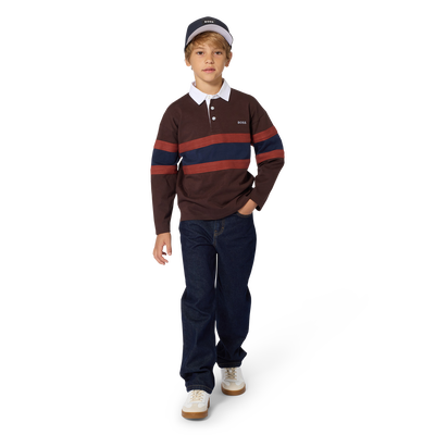 Polo a maniche lunghe BOSS RAGAZZO