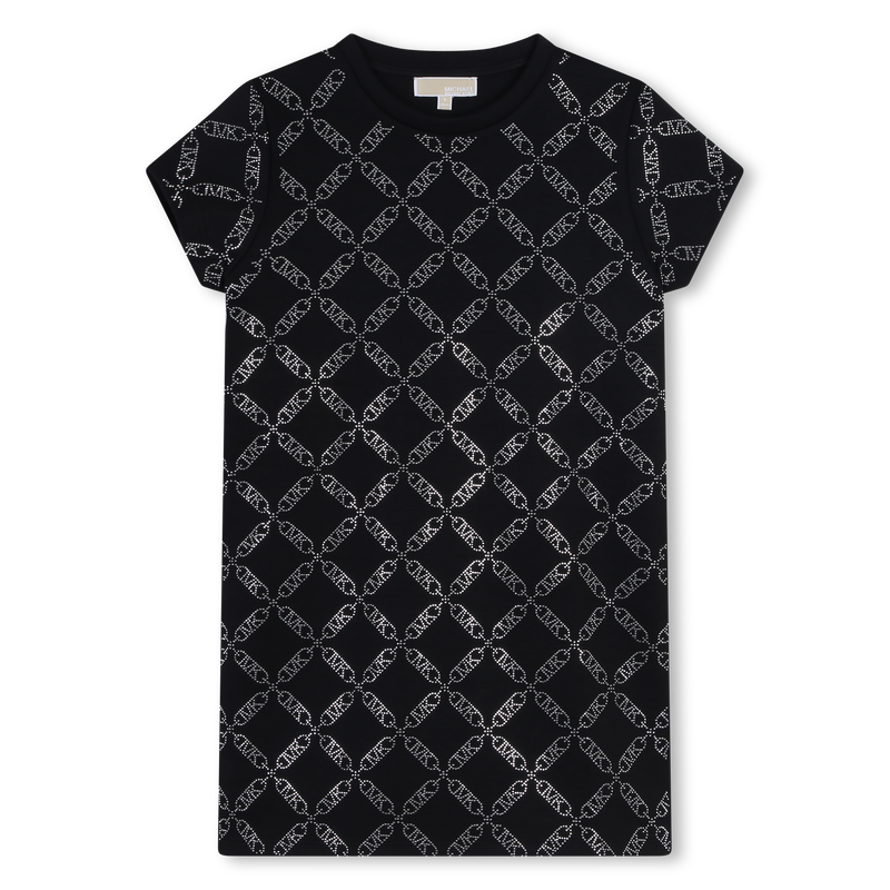 Vestito borchie maniche corte MICHAEL KORS 
                        BAMBINA
