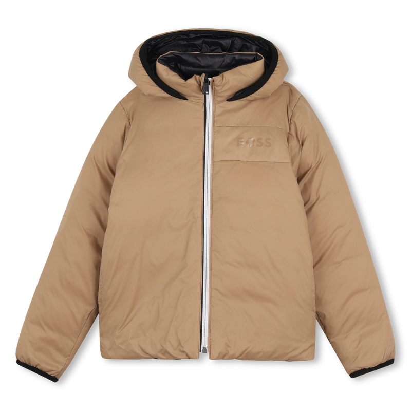 Giubbotto imbottito reversibile BOSS 
                        RAGAZZO