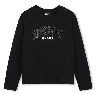 Maglietta a maniche lunghe DKNY BAMBINA