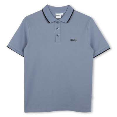 Short-Sleeved Polo Shirt BOSS RAGAZZO