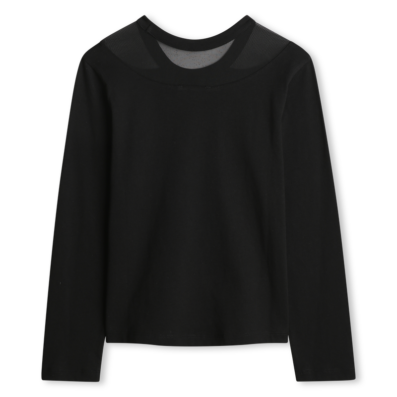 T-shirt a maniche lunghe DKNY 
                        BAMBINA