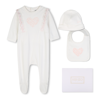 Set pigiama, berretto e bavaglino KENZO KIDS BAMBINA
