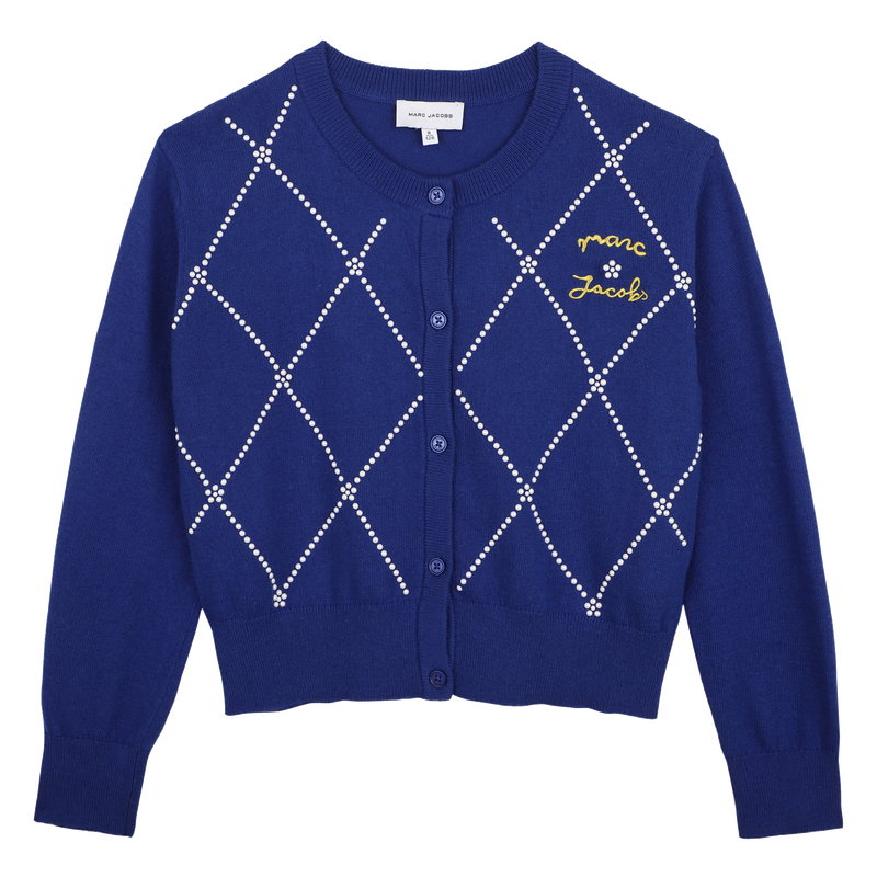 Cardigan in maglia MARC JACOBS 
                        BAMBINA